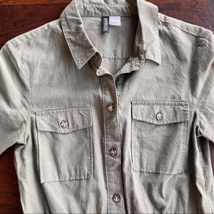 Women’s Long Sleeve Green Dress - Size 4